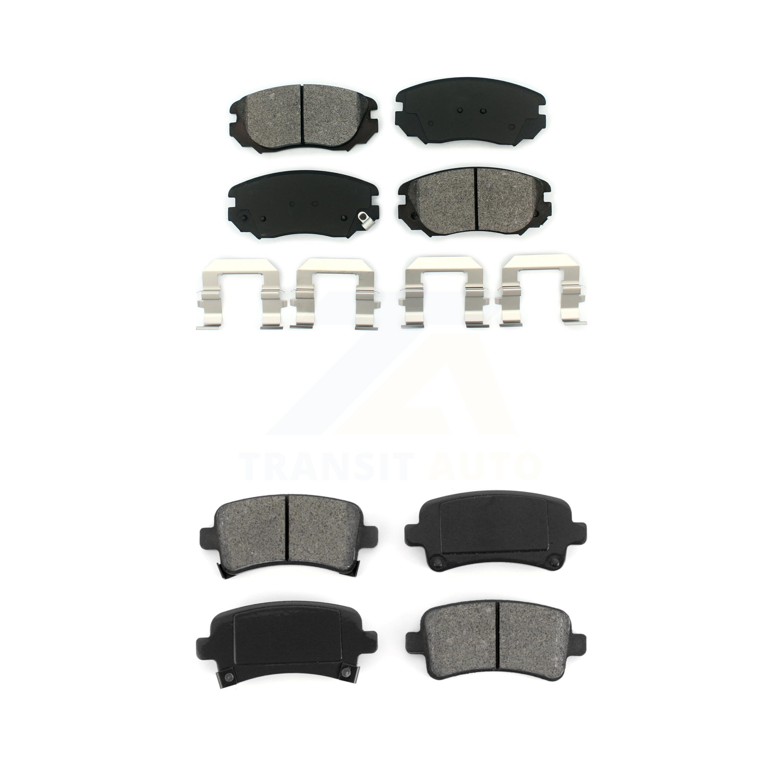 SIM Front Rear Semi-Metallic Brake Pads Kit