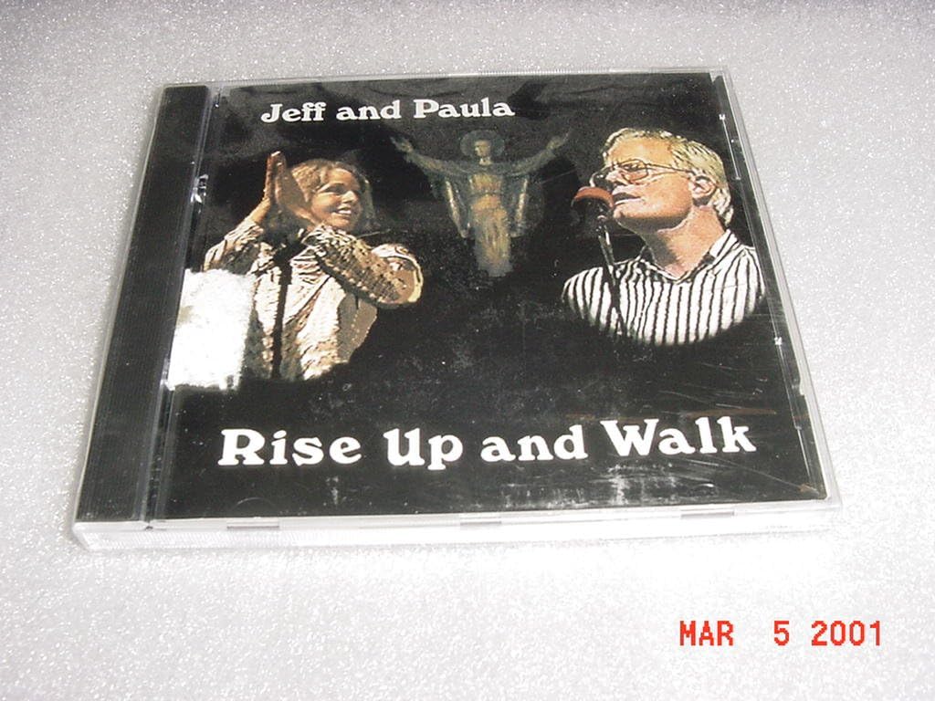 Audio Music CD Compact Disc of JEFF AND PAULA Rise Up And Walk A Christian Album.