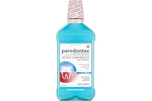 Parodontax Active Gum Health Mouthwash, Antiplaque and Antigingivitis Mouthwash, Mint, 16.9 Fl Oz