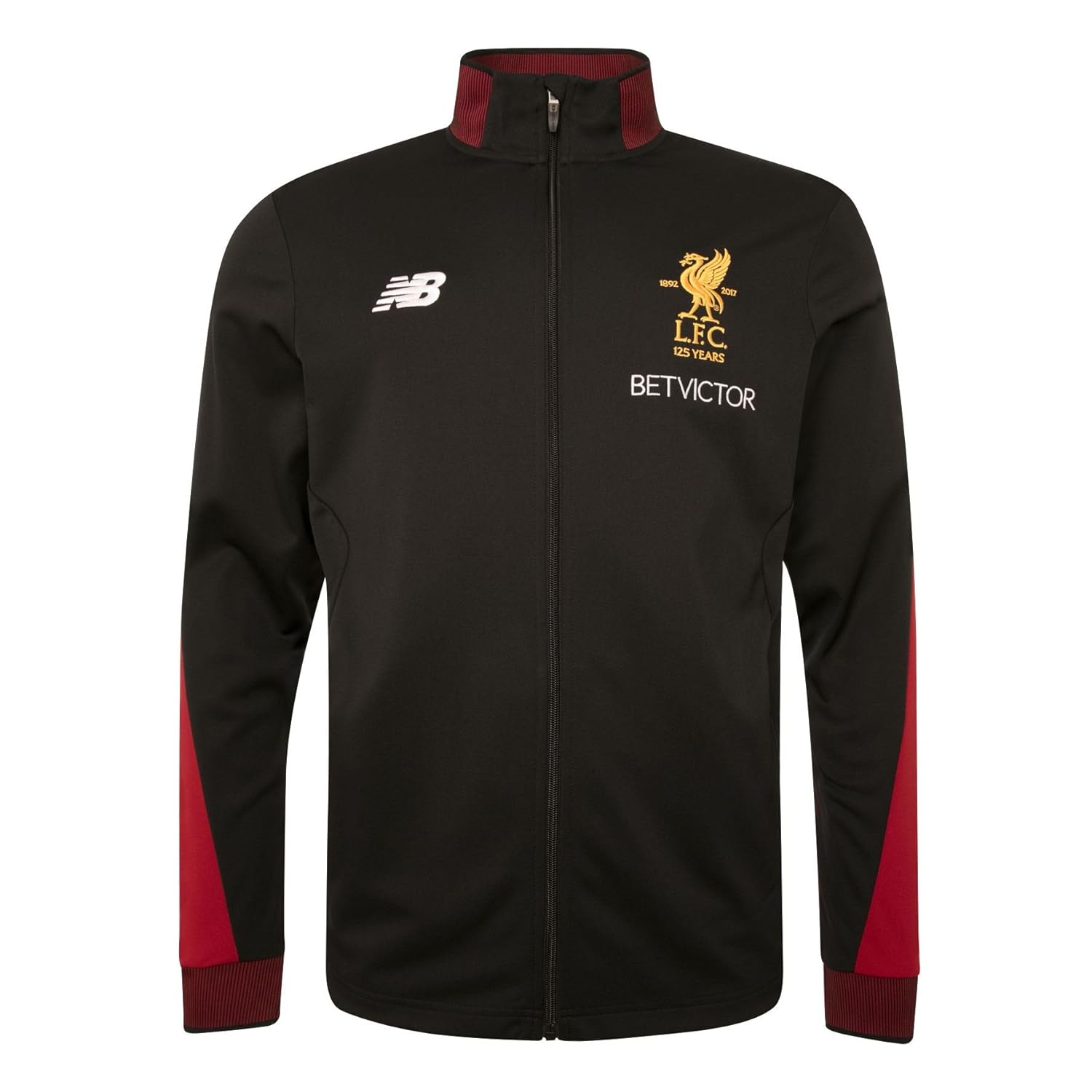 Liverpool F.C. LFC Mens Black Training Presentation Jacket 17/18 L Official Amazon.co.uk