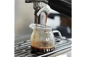 Mini Glass Creamer Pitcher,Milk Frothing Pitcher,Espresso Cup,Tiny Glass Pourer for Coffee,Tea, Small Milk Jug,Mini Sauce or 