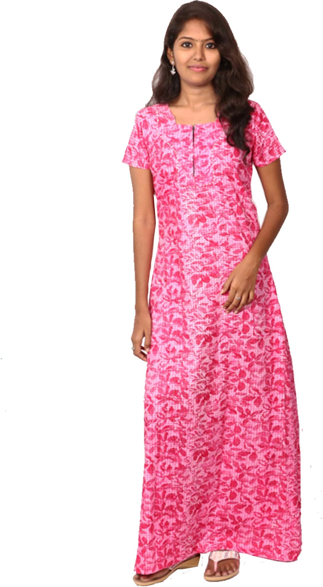 Sowbarnigha Women's Pure Cotton Nighties for Women