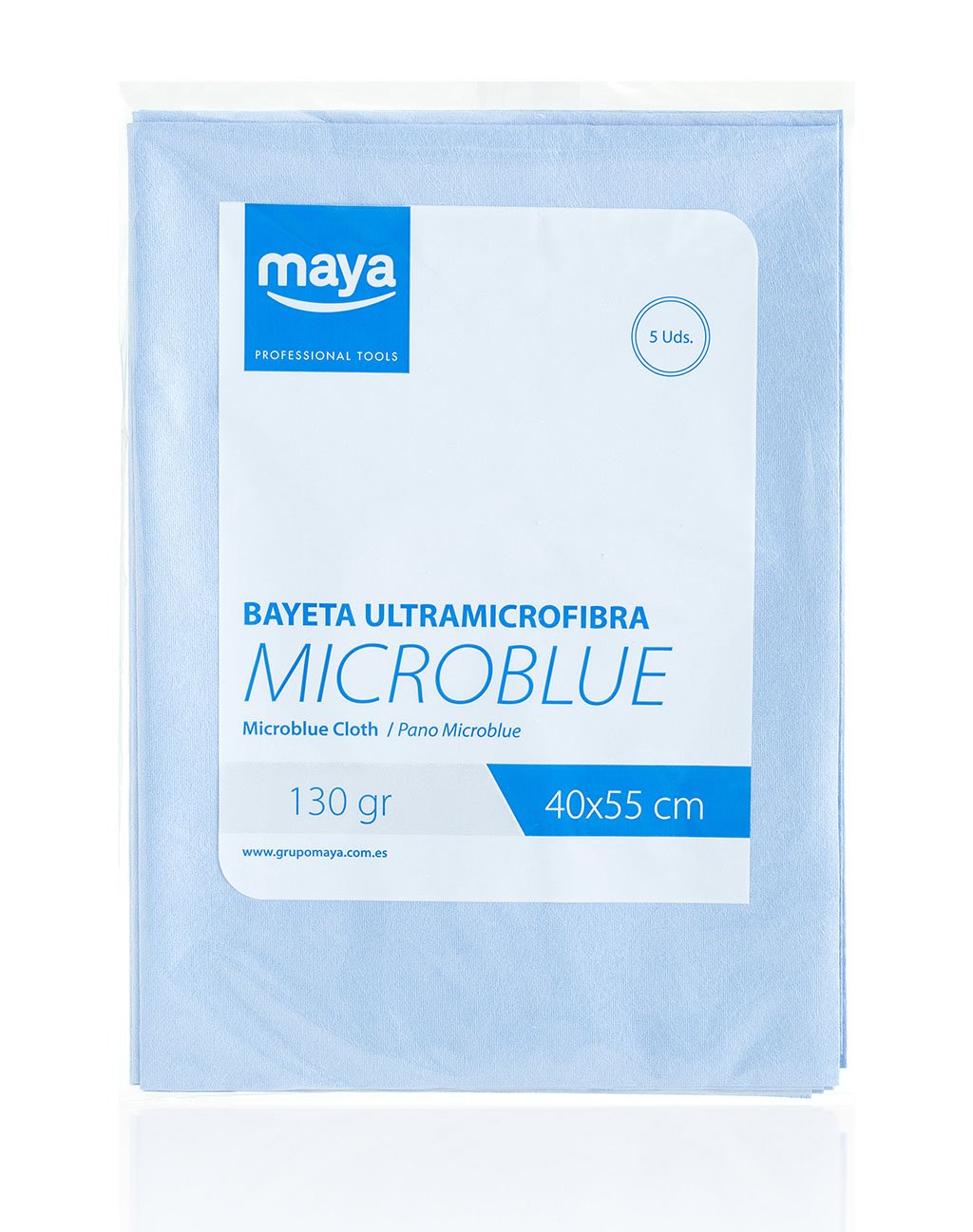 Maya Professional Tools Glass Cleaning Cloth, XX-Large, Pack of 5