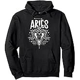 Aries Zodiac Sign Aries Birthday Aries Horoscope Pullover Hoodie