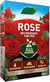 WOOTONG TOPLINE High-Performance Rose Food 2 x 3kg Enriched Manure Pellets view 1