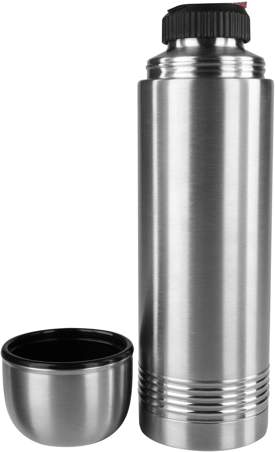 Tefal Senator Vacuum Flask, Stainless Steel, Silver, 9 x 9 x 30 cm, 1000 ml - Image 3