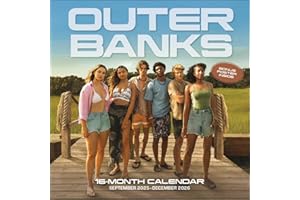 Outer Banks 16-Month 2025-2026 Wall Calendar with Bonus Poster