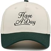 SoGoNati Embroidered Baseball Cap, Cotton Dad Hat, Fun &amp; Heartfelt Stitching, Adjustable Casual Outdoor Hat for Men Women