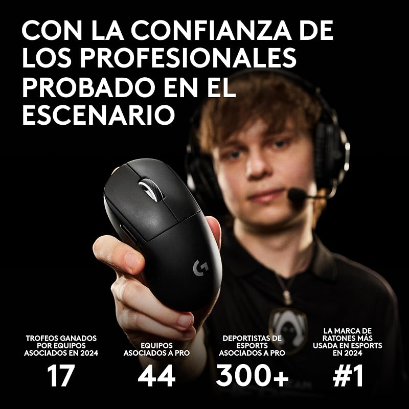 Pro X Superlight 2c, Rato Compacto Sem Fios para Gaming