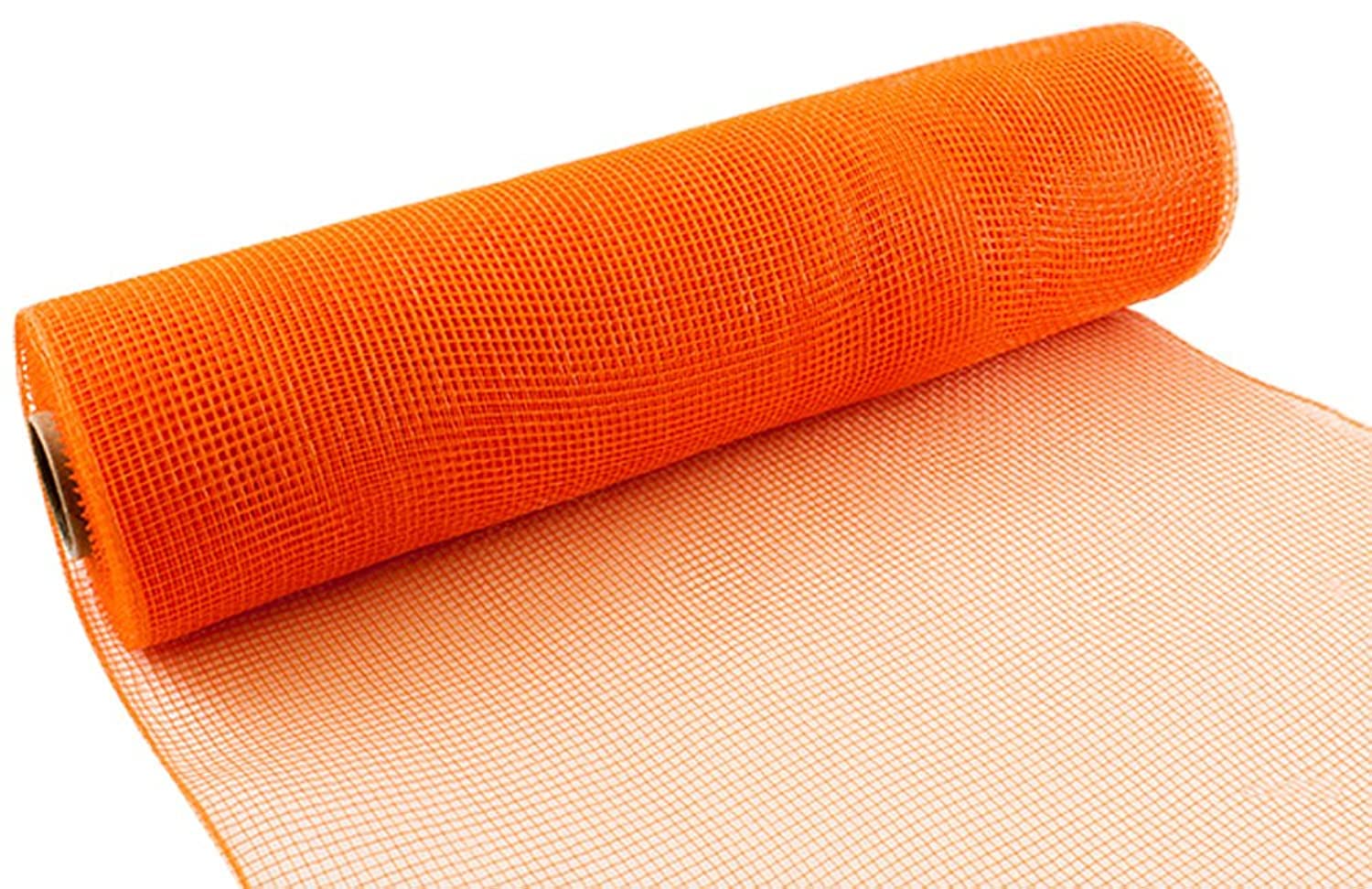 Eleganza Deco Mesh 25cm x 9.1m (10yds) Orange No.04