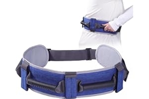 Dr.sendesi Adjustable Gait Belt with Handles for Lifting Seniors, Safety Gait Transfer Belt for Patient Lift Assist, Physical