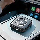 Pemacom Wireless CarPlay Adapter for iPhone, Convert Wired CarPlay to Wireless, 5GHz Fast Auto-Connect, Low Delay, USB-A/C Plug & Play for iOS 10+ OEM CarPlay Cars (2016+), Black