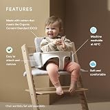 Stokke Tripp Trapp Classic Cushion Wheat Cream - Machine Washable view 2