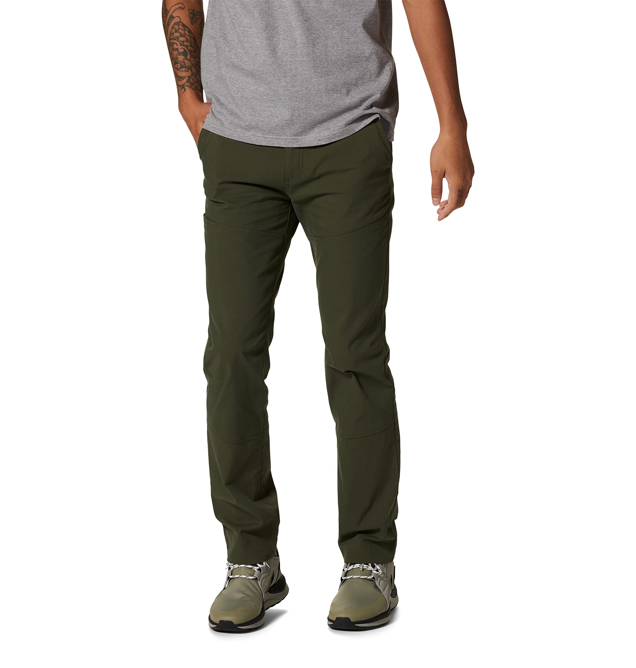 Mountain Hardwear Men’s Standard Hardwear AP Pant, Surplus Green, 42W x 34L