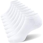 SIXDAYSOX 8/6 Pack Mens Ankle Socks Low Cut Comfort Casual Socks Size 10-13/13-15