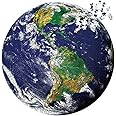 MaxRenard Game 1000 Pieces Jigsaw Puzzle Round Puzzle Toy The Earth