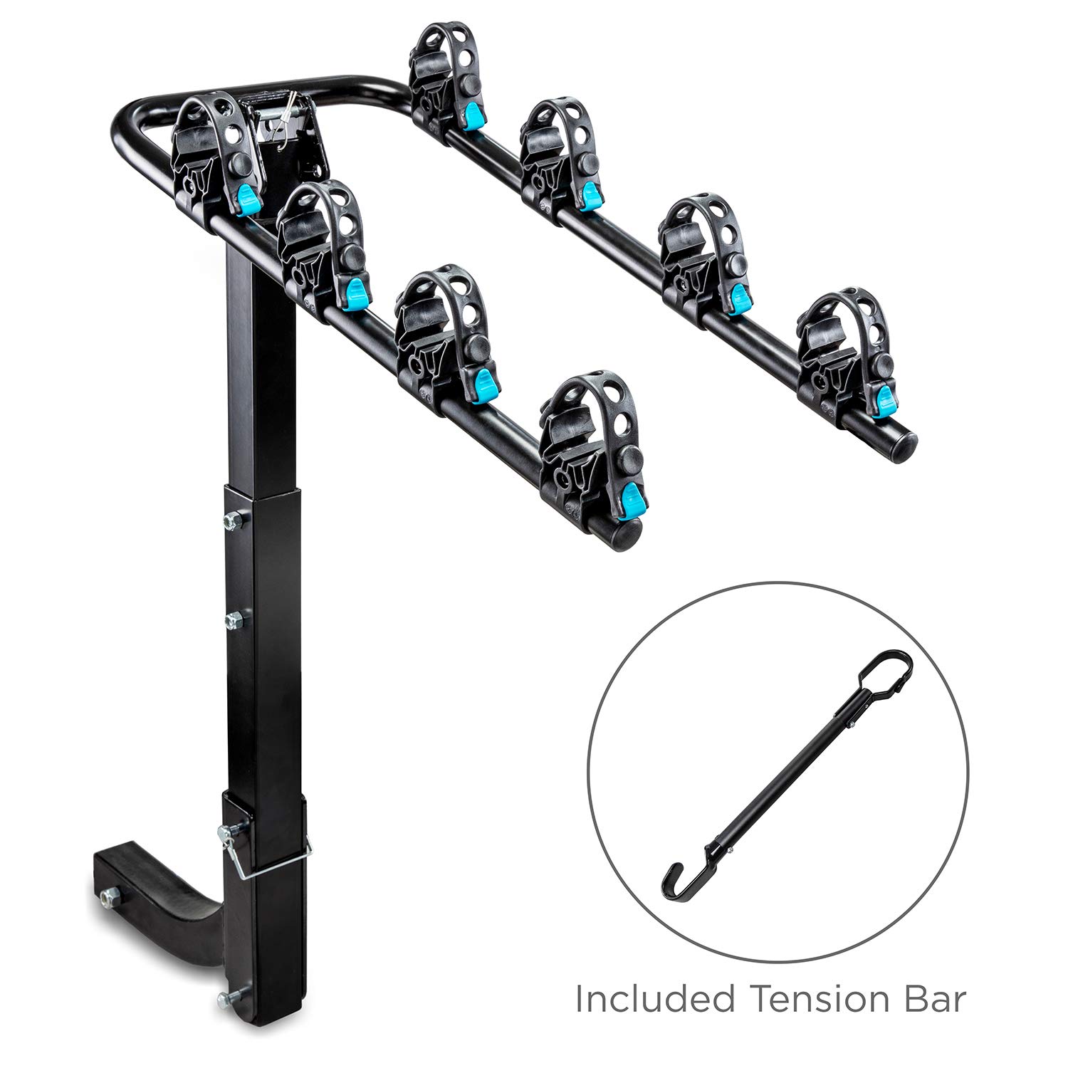 tension bike rack