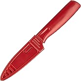 Mercer Culinary 4 Non-Stick Paring Knife, Red