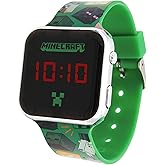 Minecraft LED Watch Green - (MIN4230AC)
