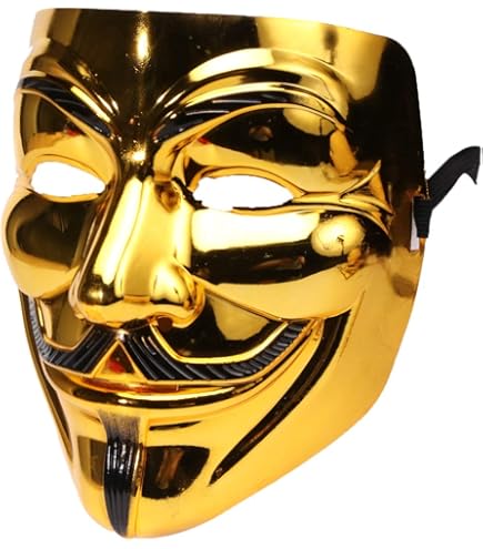 Amazon.com: Miuion Hacker Costume Mask for Cosplay Party