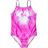 Disney Minnie Mouse UPF 50+ One Piece Bathing Suit Infant to Big Kid Sizes (12 Months - 14-16)