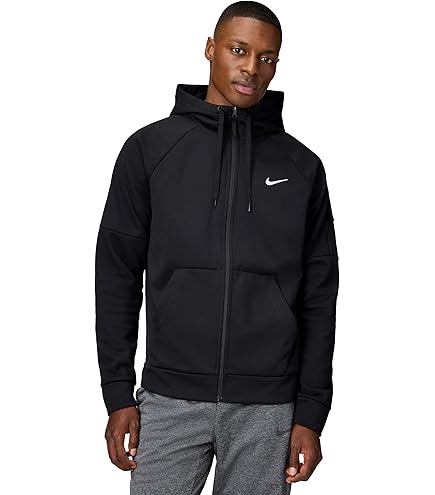 nike fleece zip up hooded shirts & tops