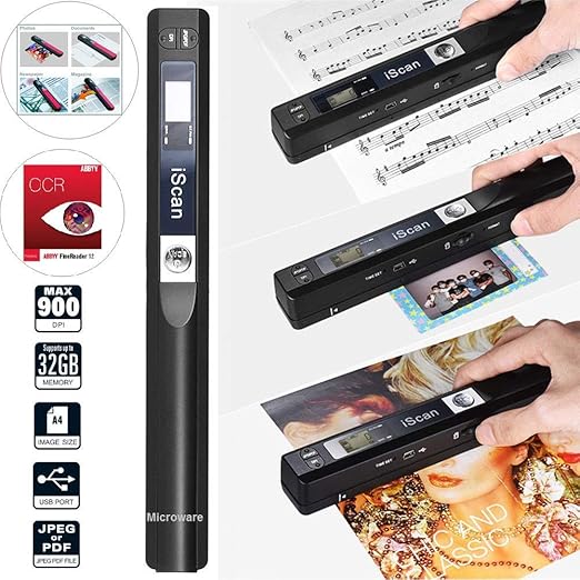 Amazon.in Buy Microware iScan Portable Scanner Mini