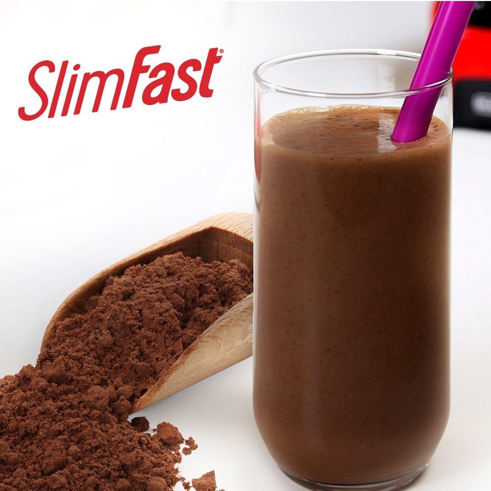 SlimFast Original Rich Chocolate Royale Meal Replacement Shake Mix – Weight Loss Powder – 31.18 Oz Canister – 34 Servings: Health & Personal Care
