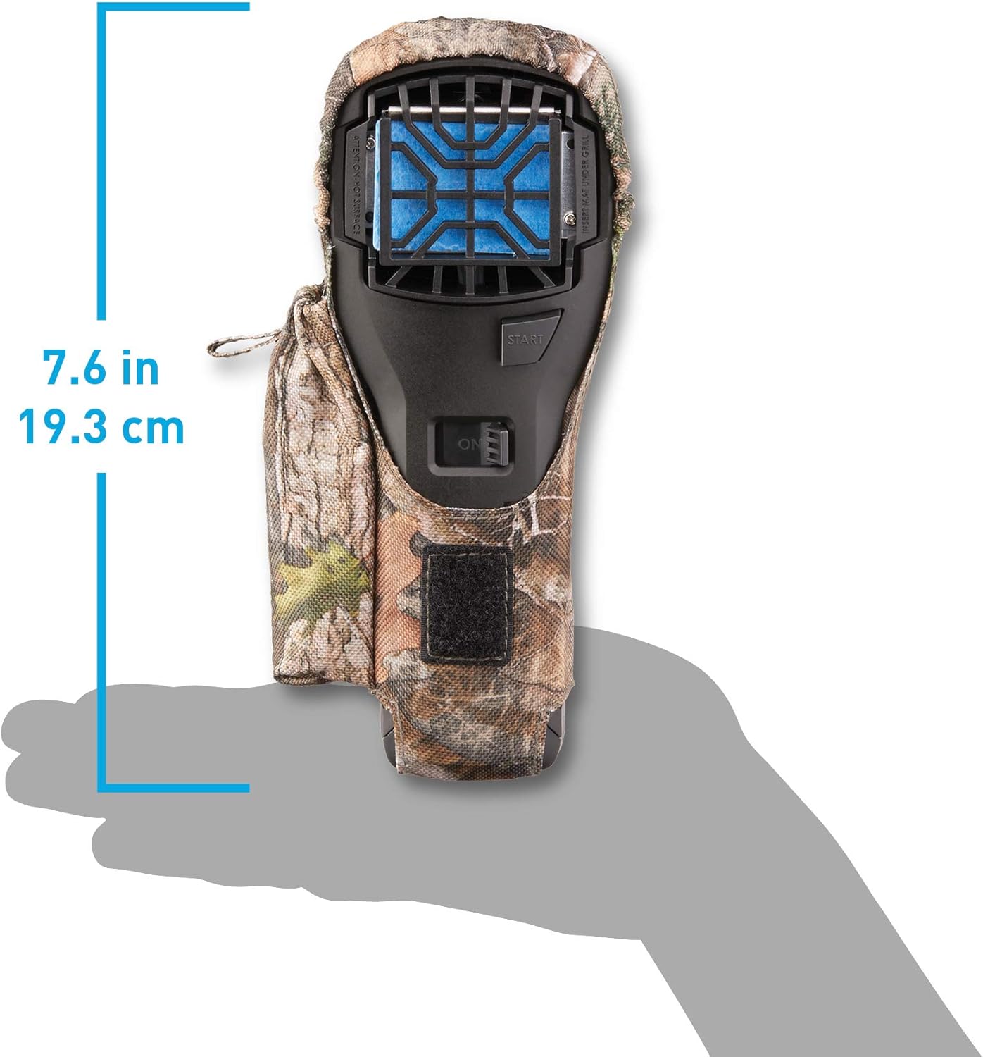 Thermacell MR300F Portable Mosquito Repellent (Black) with Camo Holster; Ultimate Mosquito Repellent System; Invisible, Effective Mosquito Defense; No Scent, DEET-Free, Won’t Ruin Your Gear: Sports & Outdoors