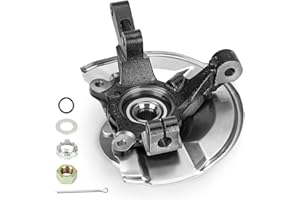 AEAGLE Front Right Steering Knuckle & Wheel Bearing Hub Assembly for Jeep Compass 07-17, Patriot 2007-2017, Dodge Caliber 2007-2012, 4WD AWD FWD, 698-410, 698410, 510090, Passenger Side