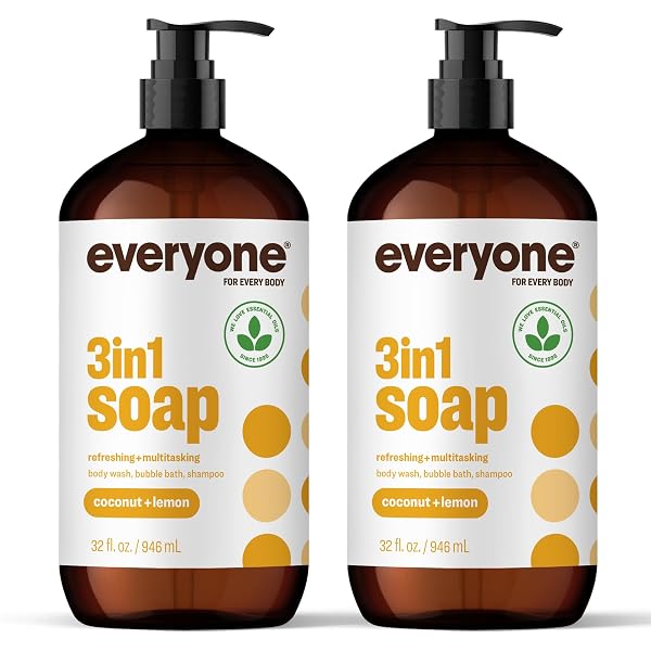 EVERYONE 3-IN-1 SOAP, BODY WASH, BUBBLE BATH, SHAMPOO,...