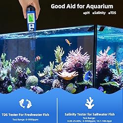 YINMIK pH Salt Meter 5 in 1 pH TDS EC Salinity
