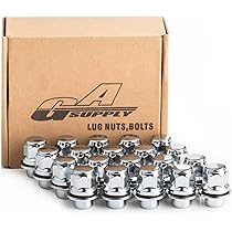 White Knight M12x1.5 Lug Nuts for Select Honda and Acura