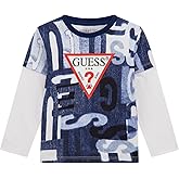 Guess Boys Eco Long Sleeve T-Shirt