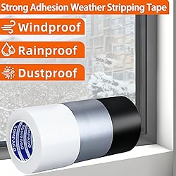 ZOMPAGO Strong Adhesive Cloth Weather Stripping