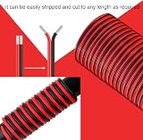 Viabrico 100 ft 18 AWG Low Voltage Wire 2 Conductor Red Black Spool view 4