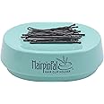 HairpinPal Magnetic Bobby Pin Holder - Easy Hair Clip and Pin Collector - Manage Hair Clips - Keeps Rooms Tidy - Sea Foam Teal - Made in the USA