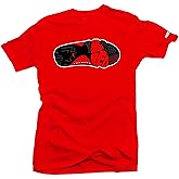 SNELOS Sneaker Matching Graphic Tee – Chile Red Inspired Streetwear T Shirt for Men