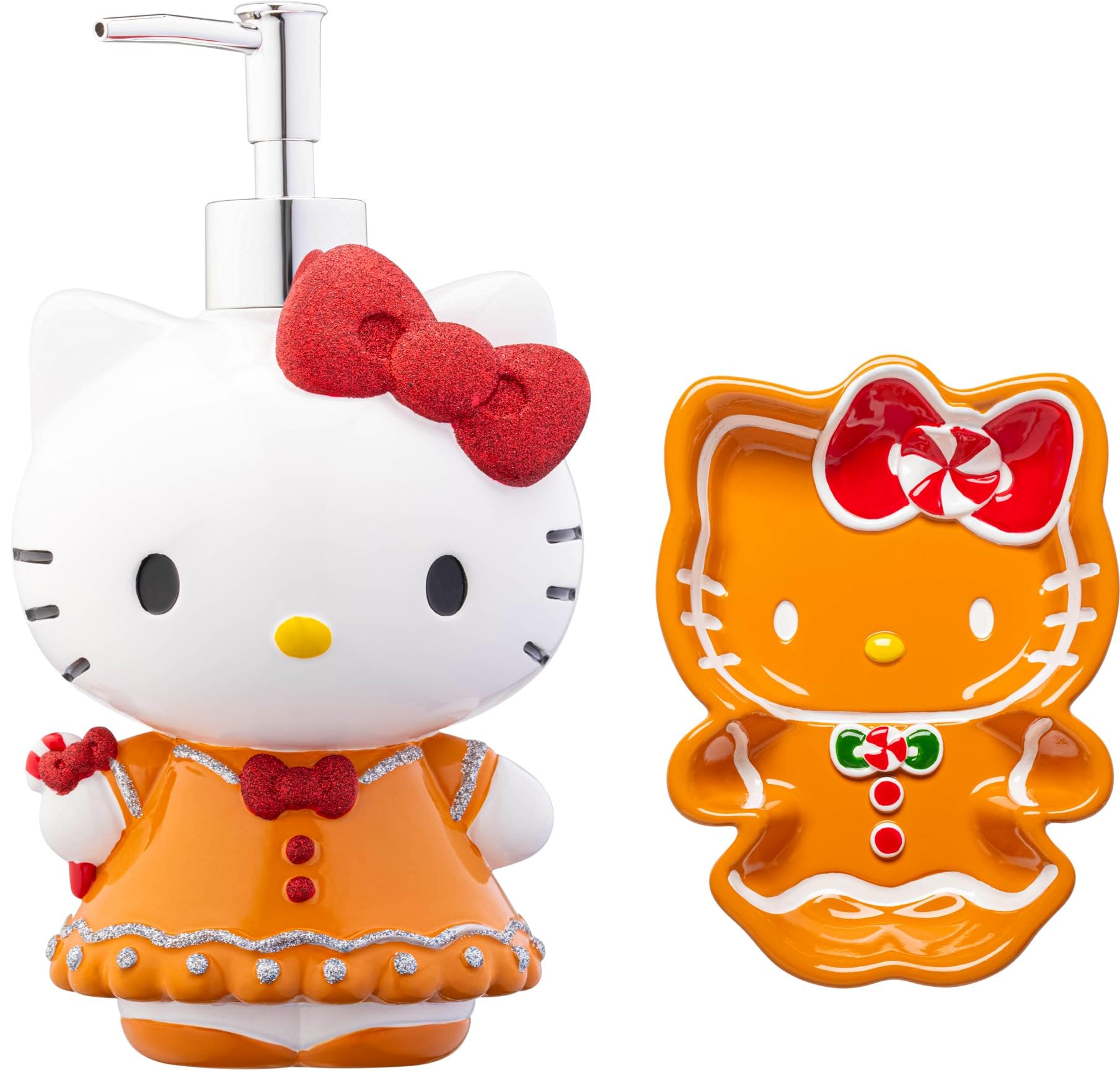 Jay Franco Hello Kitty Christmas & Holiday Season Bathroom Décor Set ...