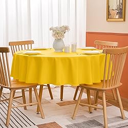 Softalker Round Tablecloth, Waterproof & Stain