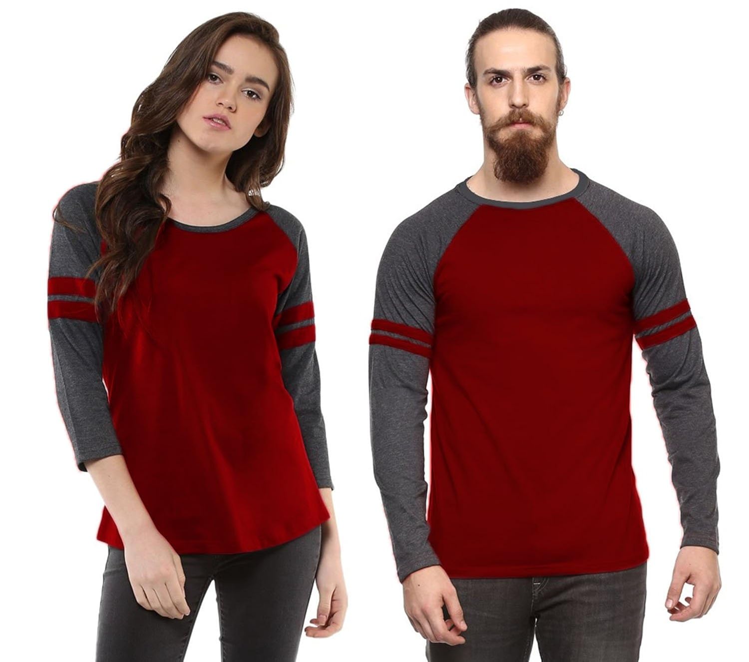 veirdo cotton t-shirt combo t-shirts for men & women(couple special)