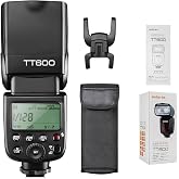 Godox TT600 Thinklite Flash, GN60 2.4G Wireless Camera Flash Speedlite | Master/Slave GN60 Manual Flash, HSS when paired off camera with Godox X Trigger System for Canon, Nikon, Fujifilm and Olympus