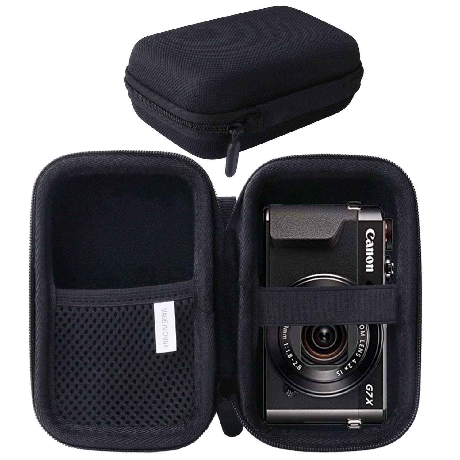 Photo 1 of waiyu Hard EVA Travel Case for Canon PowerShot G7X/SX730HS/ SX620HS/SX720HS/SX740HS Digital Camera (Black)