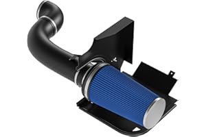Endxedo 4" inches Performance Cold Air Intake Kit with Filter & Powder Coated Intake Tube Pipe Compatible with 99-06 GMC Chevy 1999 2000 2001 2002 2003 2004 2005 2006 V8 4.8L/5.3L/6.0L Blue