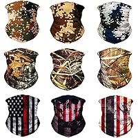 Neck Gaiter,Face Bandana Mask Tube,Magic Scarf,Headband,Head Wrap,Head Wear,Balaclava,Sweatband for Men and Women