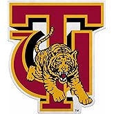 Rico Industries NCAA Tuskegee Golden Tigers Shape Cut Pennant - Home and Living Room Décor - Soft Felt EZ to Hang