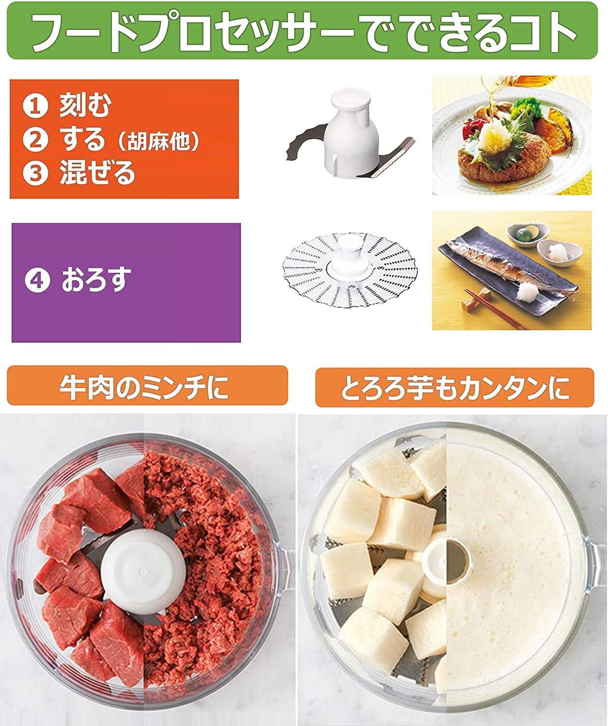 Panasonicパナソニックフードプロセッサー MKK48P