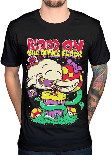 Awdip Men S Official Blood On The Dance Floor T Shirt Music Duo Group Electropop Mario