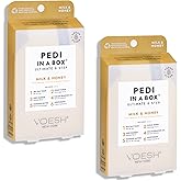 VOESH Pedi in a Box Ultimate 6 Step, Milk and Honey, Spa Pedicure, DIY Pedi, Home Pedicure Kit, Pedi in a Box, Pedicure, Foot Care, Pedi Products, Spa Care, Foot Spa