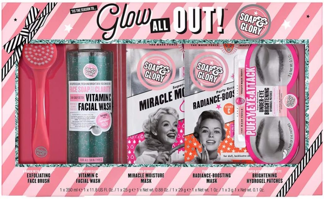 Soap & Glory Glow All Out Gift Set Amazon.co.uk Beauty